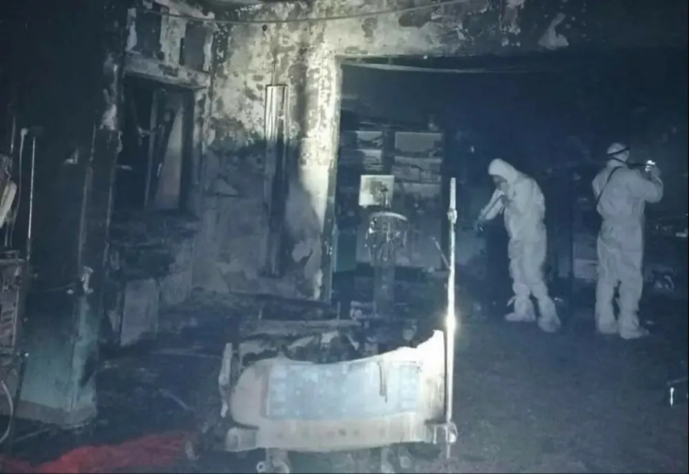 Cauza incendiului de pe secția ATI de la spitalul din Piatra Neamț a fost stabilită - 10 pacienți au murit
