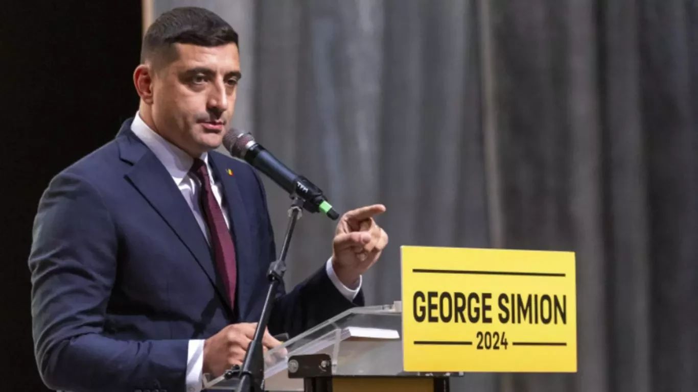 George Simion, președintele AUR